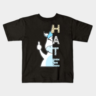 Unicorn Hate Kids T-Shirt